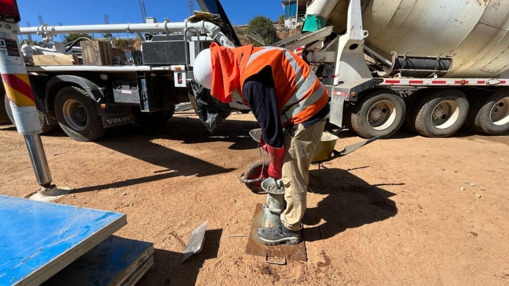 Ensayos de hormigón y mortero: tipos y su importancia en obra